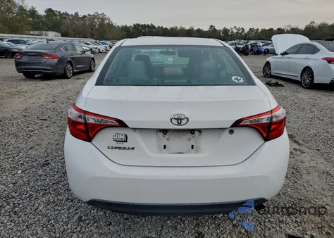 2015 Toyota Corolla L from USA, damaged, VIN 2T1BURHEXFC304713